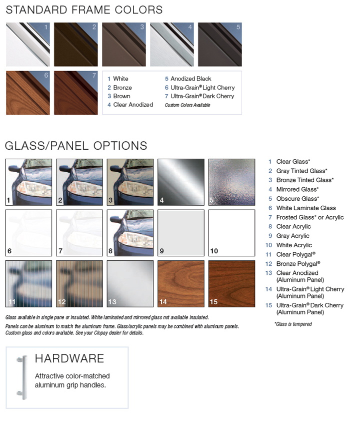 Avante Collection Options